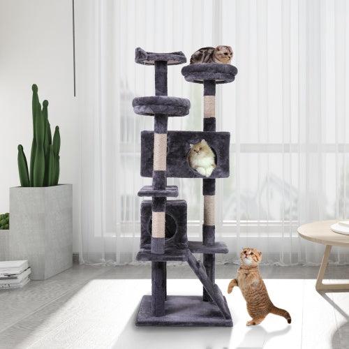 Cat Tree Cat Tower With Catching Ball