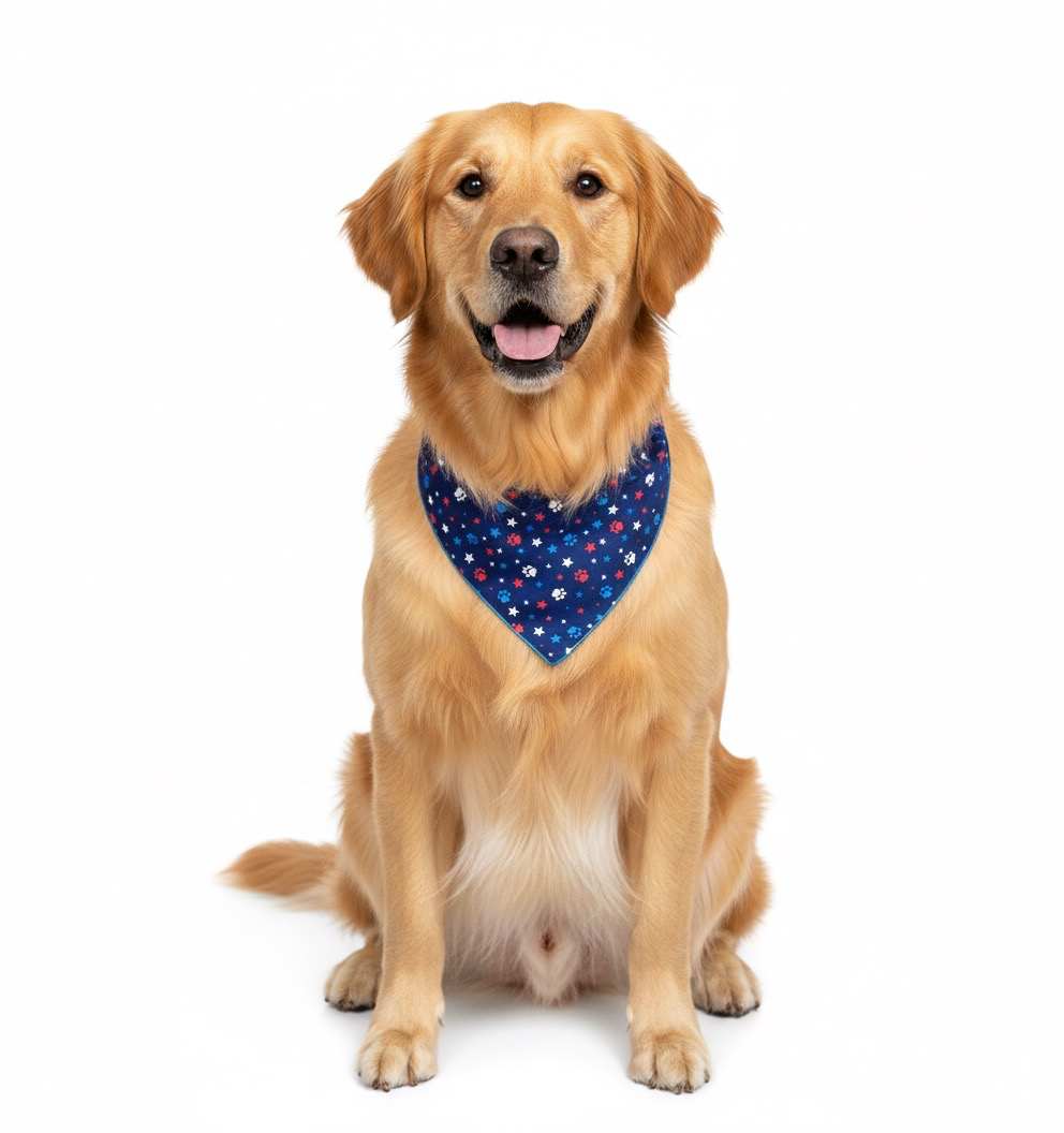 Dog bandana for large breed