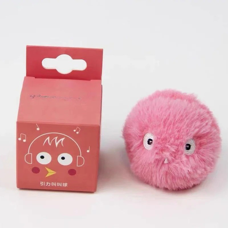 Electric Cat Ball Toy with Realistic Animal Sounds