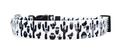 Black and White Cactus Dog Collar