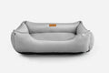 Classic Velvet Sleeper Dog Bed Gray