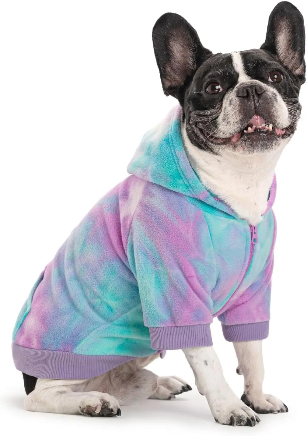 Cozy Dog Hoodie – Fleece Sweatshirt with Pockets for Small Dogs & Cats (XS-XXL)