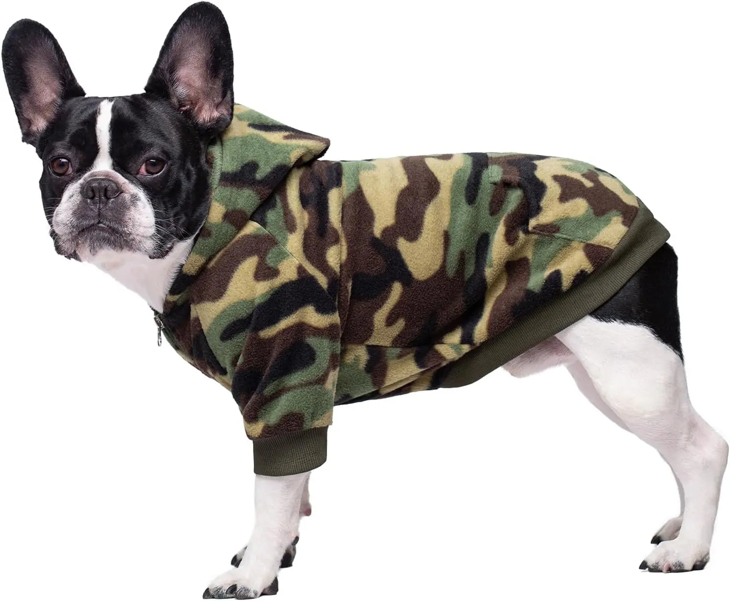 Cozy Dog Hoodie – Fleece Sweatshirt with Pockets for Small Dogs & Cats (XS-XXL)