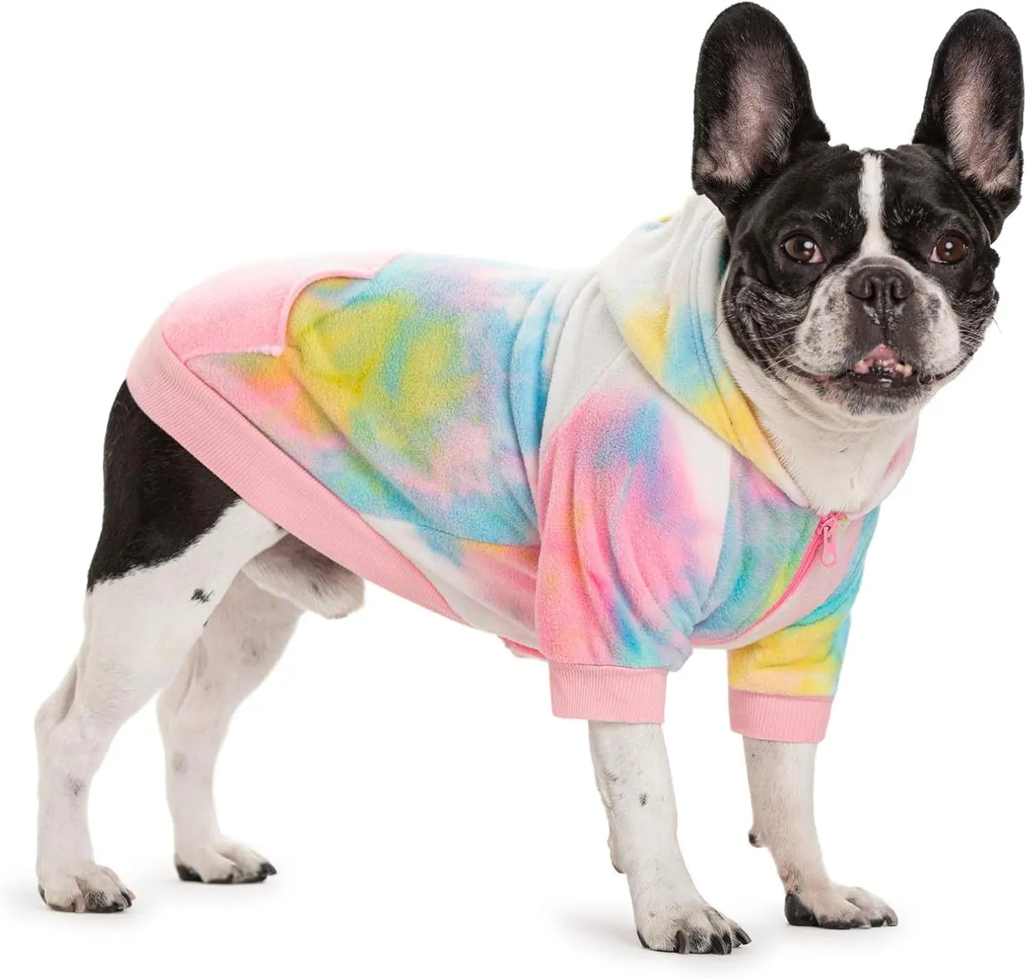 Cozy Dog Hoodie – Fleece Sweatshirt with Pockets for Small Dogs & Cats (XS-XXL)