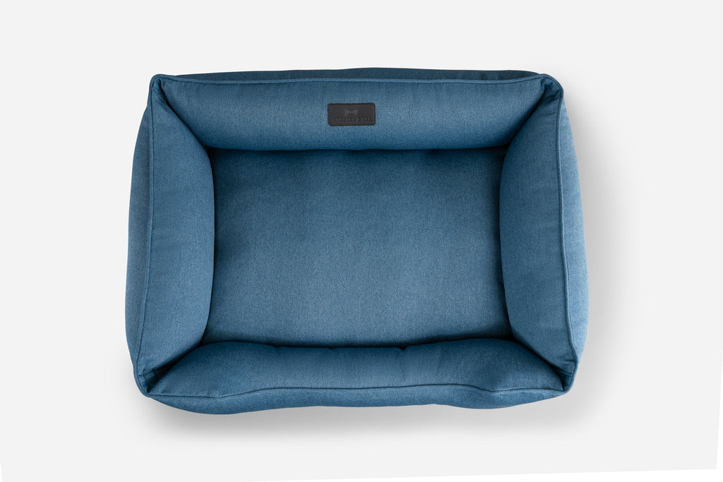 Chester & Lee | Cotton Sleeper Dog Bed Denim