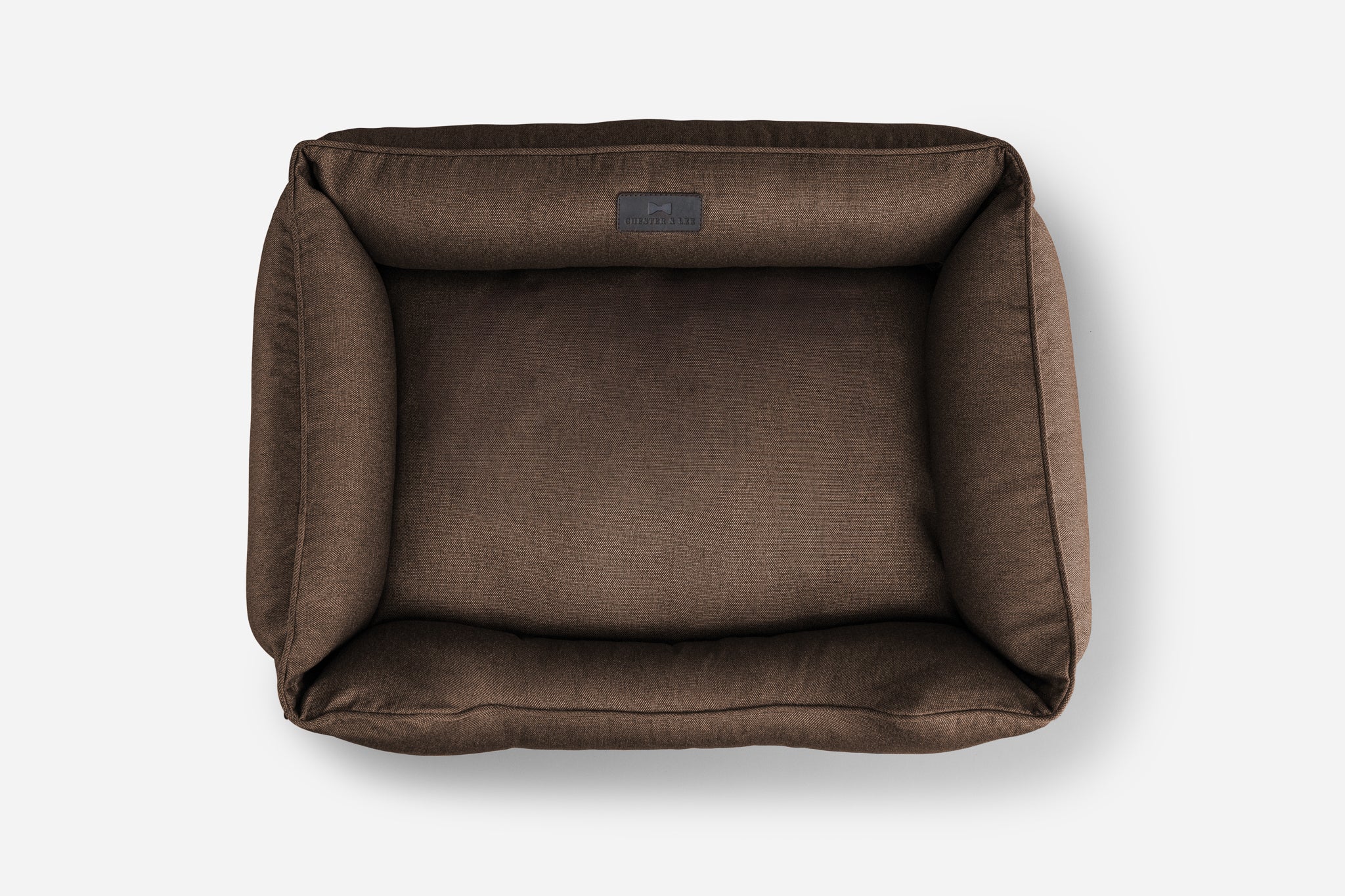 Cotton Sleeper Dog Bed Brown