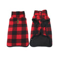 Classic Plaid Fleece Dog Jacket(2 colors)