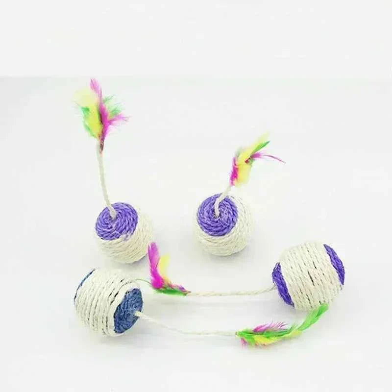 Durable Sisal Ball Cat Toy