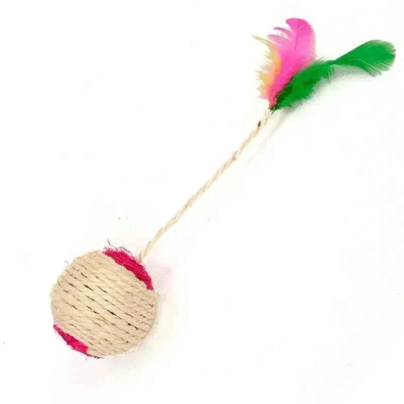 Durable Sisal Ball Cat Toy