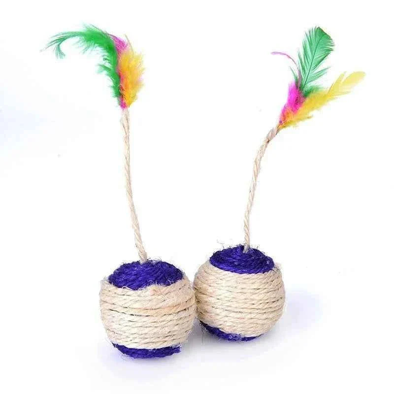 Durable Sisal Ball Cat Toy
