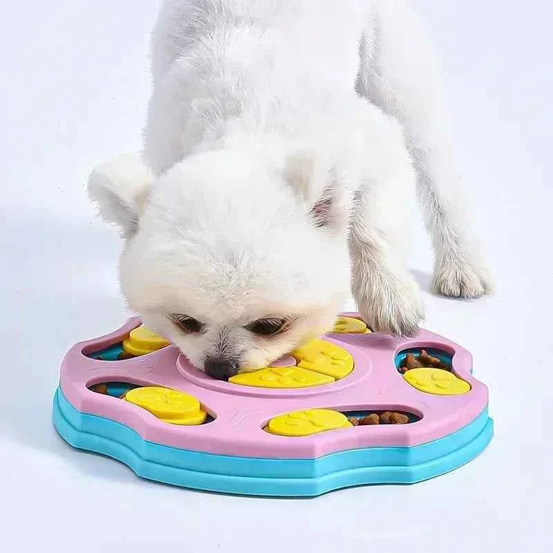 Dog Puzzle Slow Feeder Toy – Interactive Treat Dispenser for Mental Stimulation