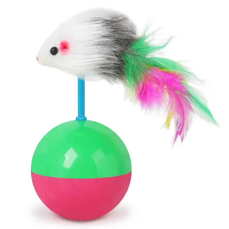 Cat Toys Set – Mouse & Teasing Interactive Pet Toys