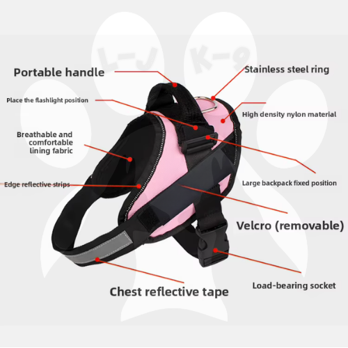 Easy Pull-Over Dog Harness