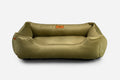 Chester & Lee | Vibrant Velvet Sleeper Dog Bed Olive